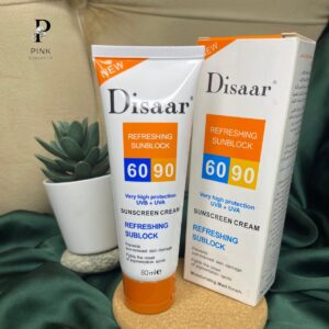 title disaar sunblock spf 60 | 90 80 ml
